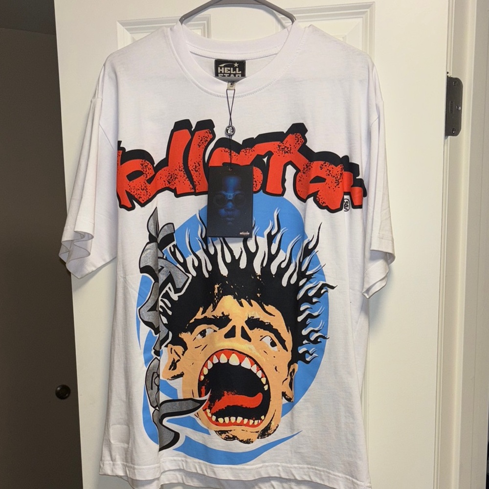 Hell White Graphic T-Shirt